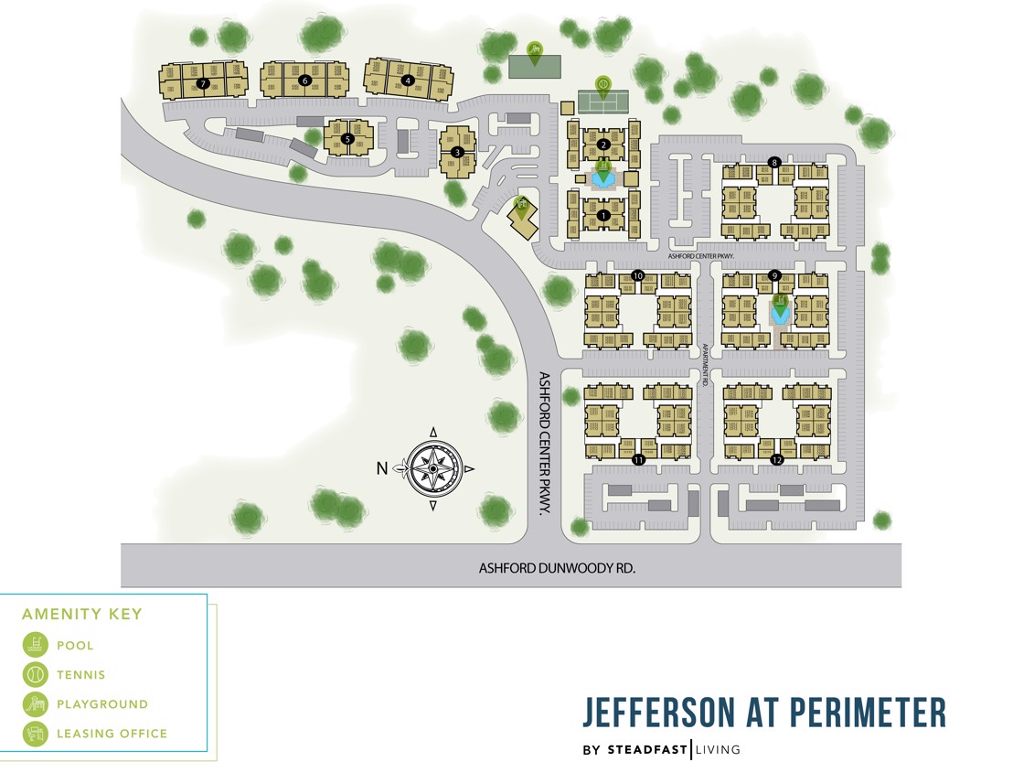 Jefferson at the Perimeter - Community Map